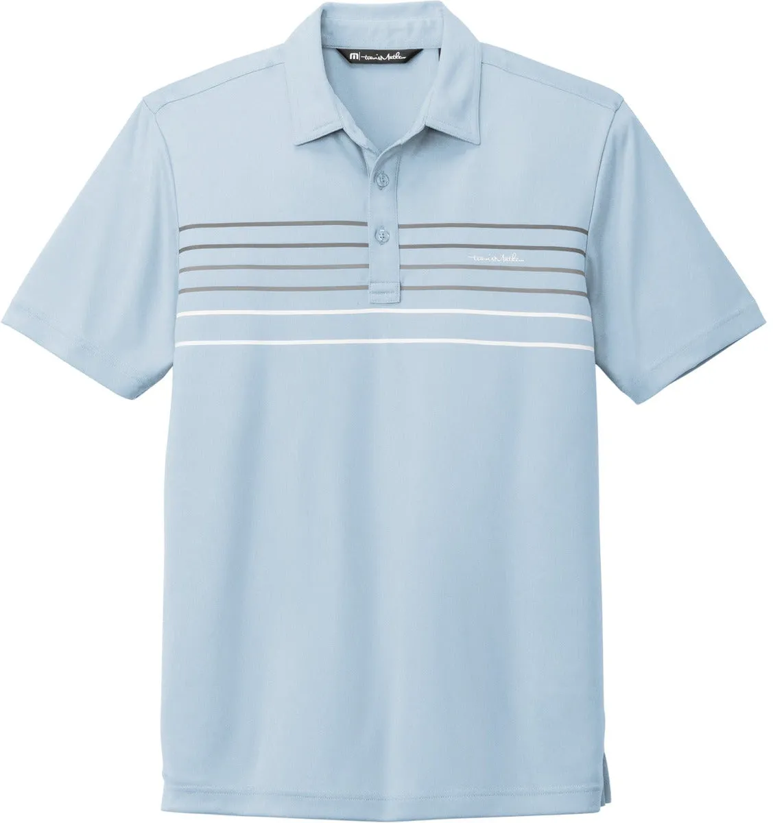 TravisMathew Coto Performance Chest Stripe Polo Shirt