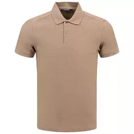 Troy Polo Batik Khaki Grey Melange - SS24