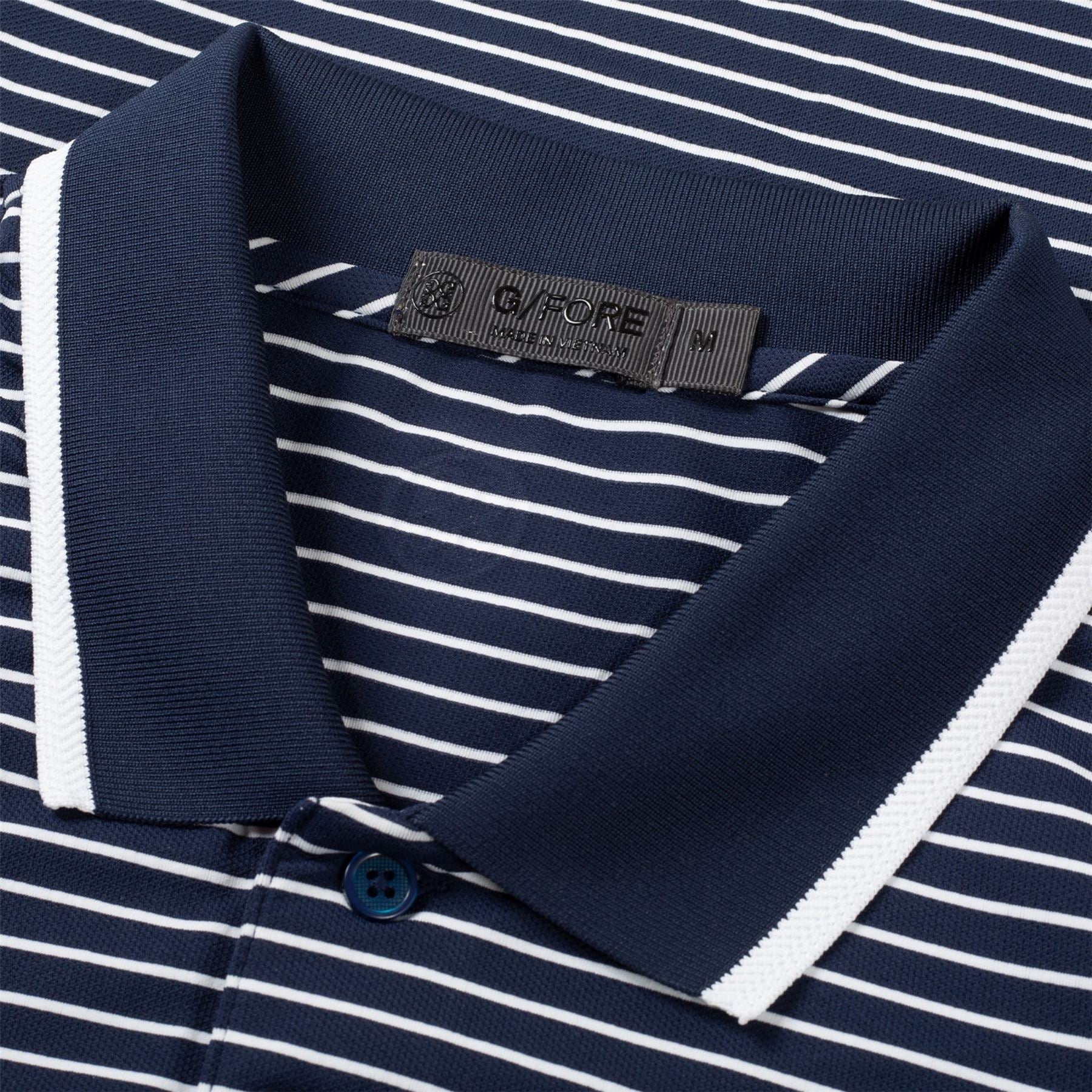 Twilight Perforated Wide Stripe Polo - SS23