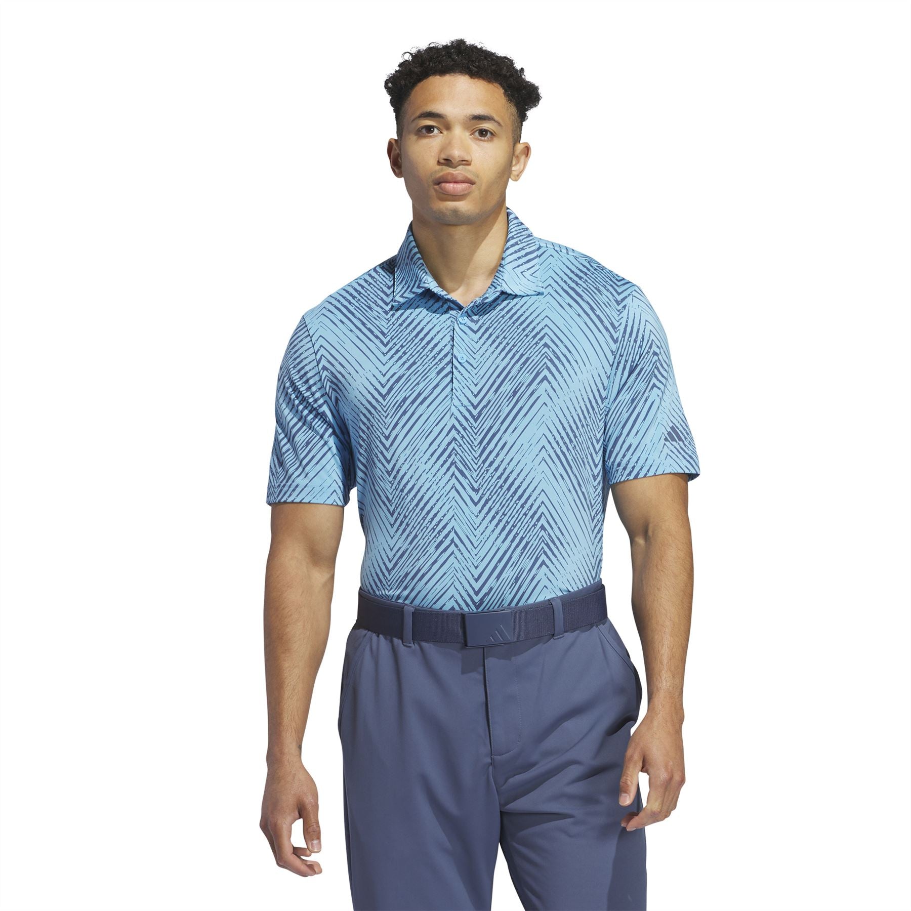 Ultimate365 Regular Fit Polo Blue Burst - SS24 - All Over Print.