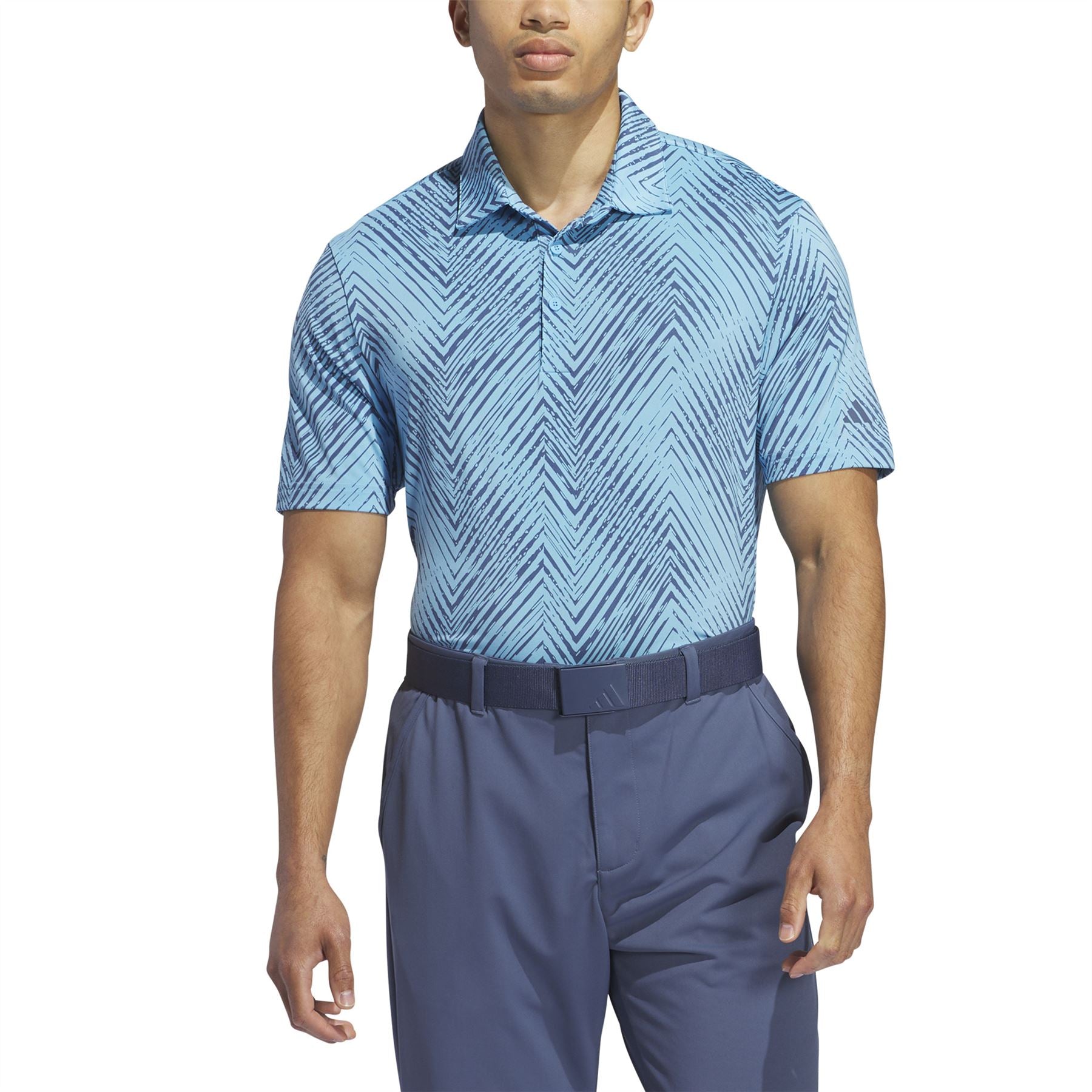 Ultimate365 Regular Fit Polo Blue Burst - SS24 - All Over Print.