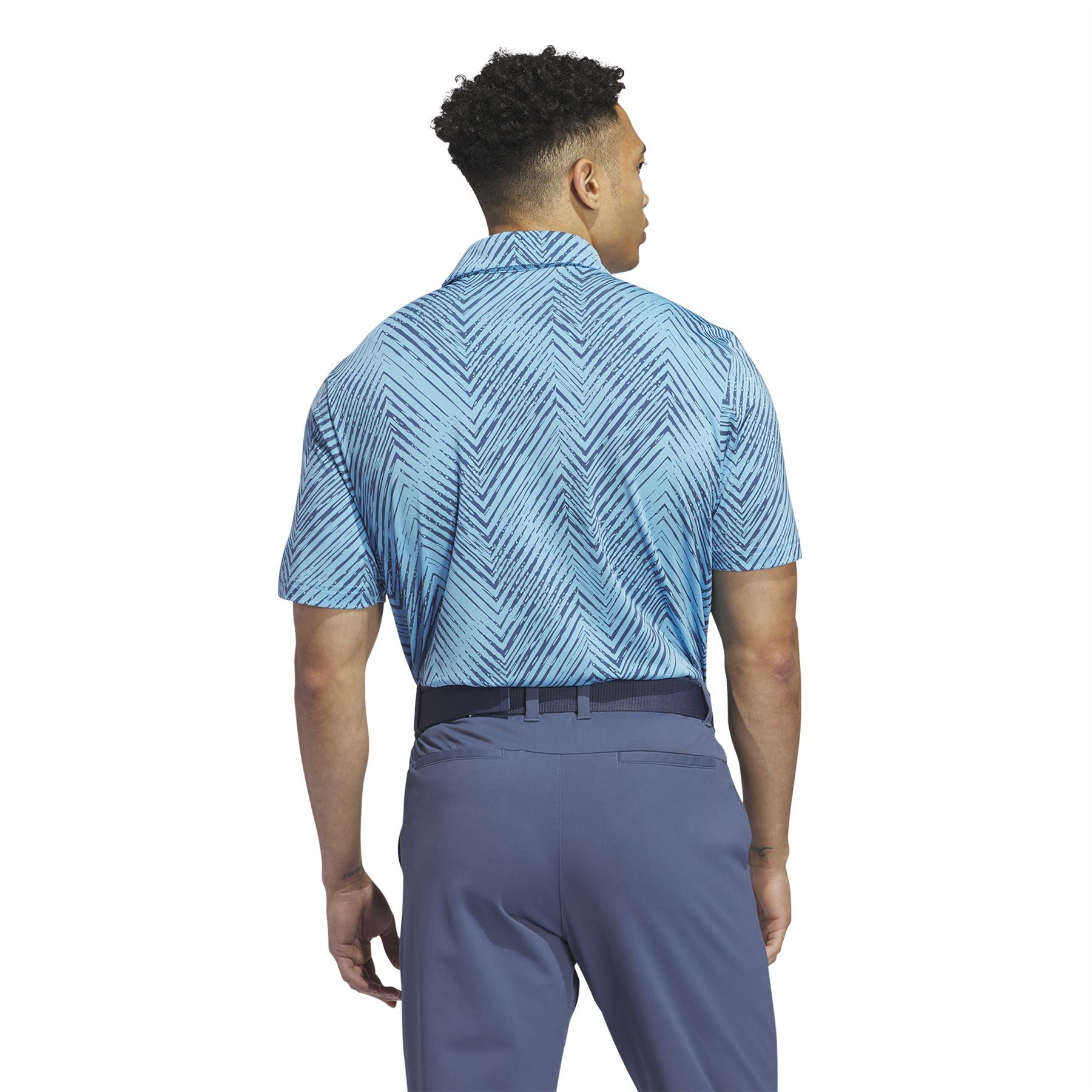 Ultimate365 Regular Fit Polo Blue Burst - SS24 - All Over Print.