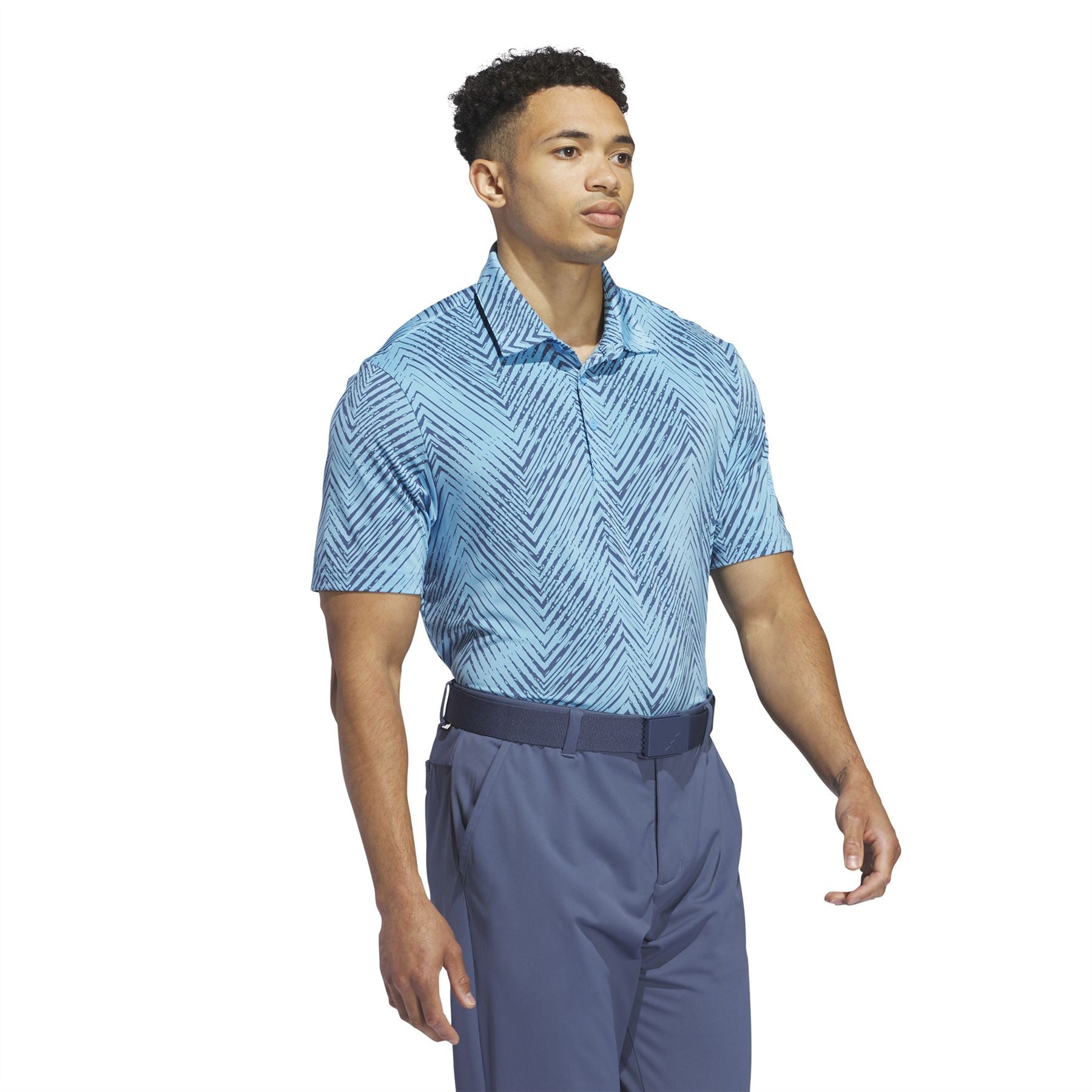 Ultimate365 Regular Fit Polo Blue Burst - SS24 - All Over Print.