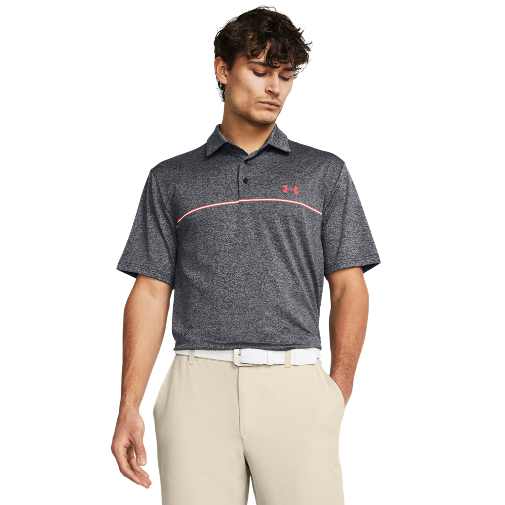 Under Armour Playoff Stripe Polo for Men.