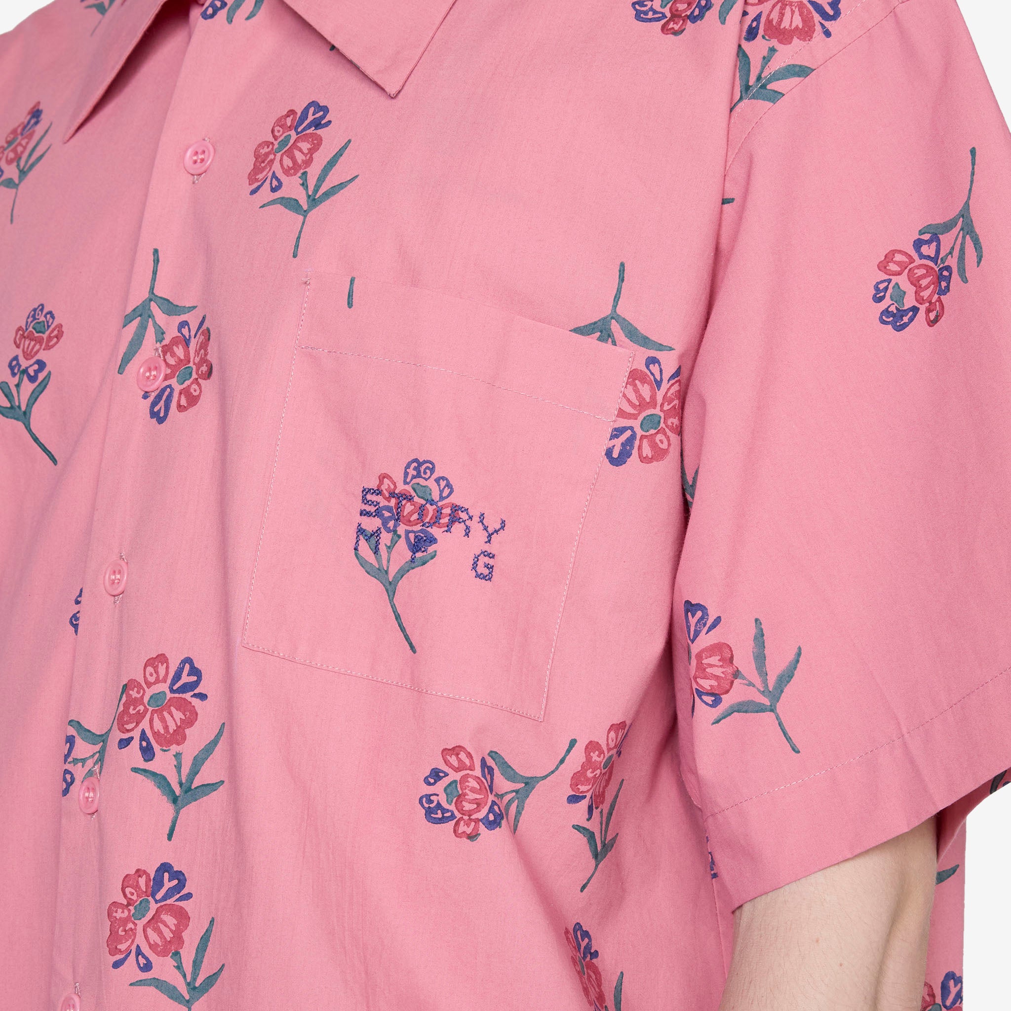 Uniform Shirt Floral