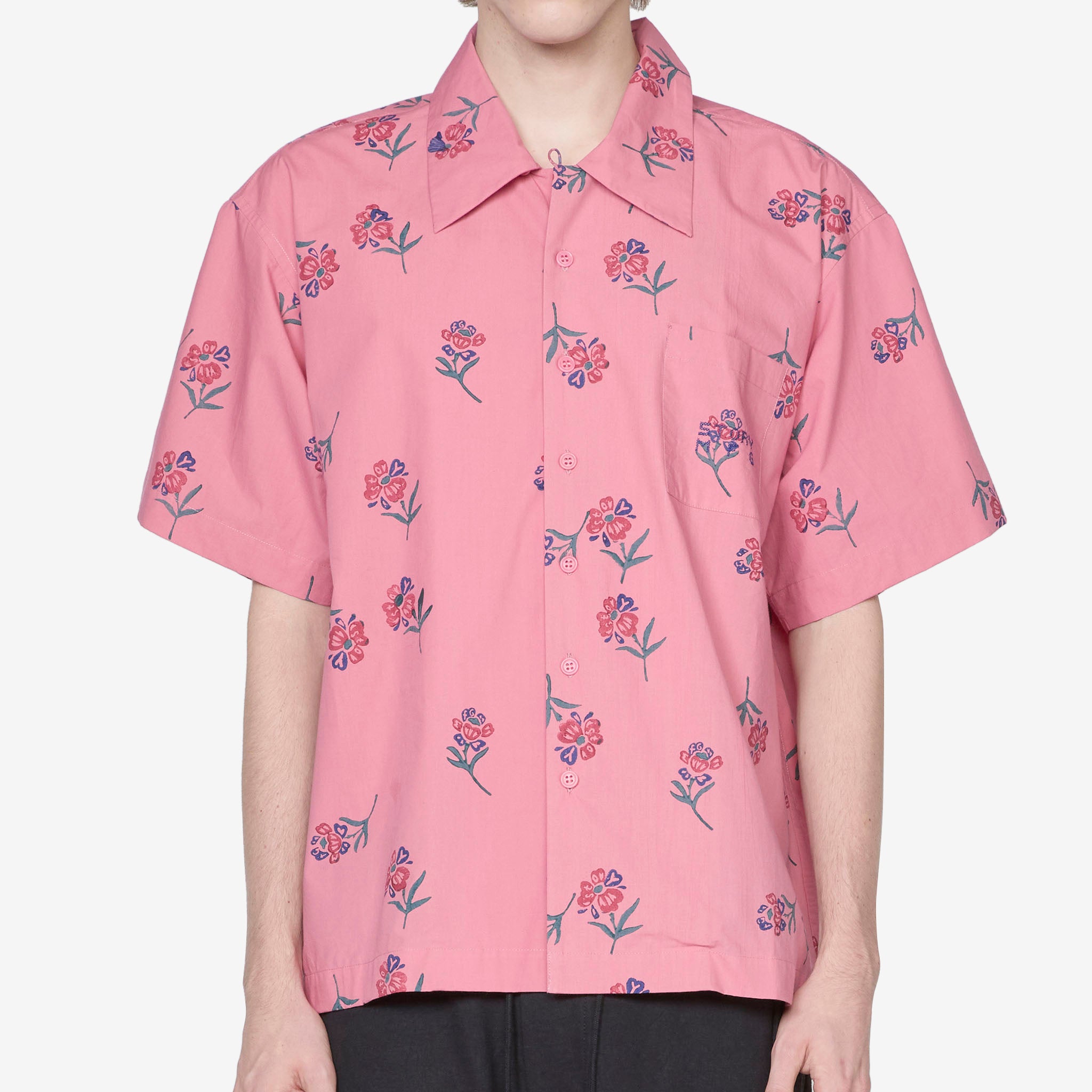 Uniform Shirt Floral