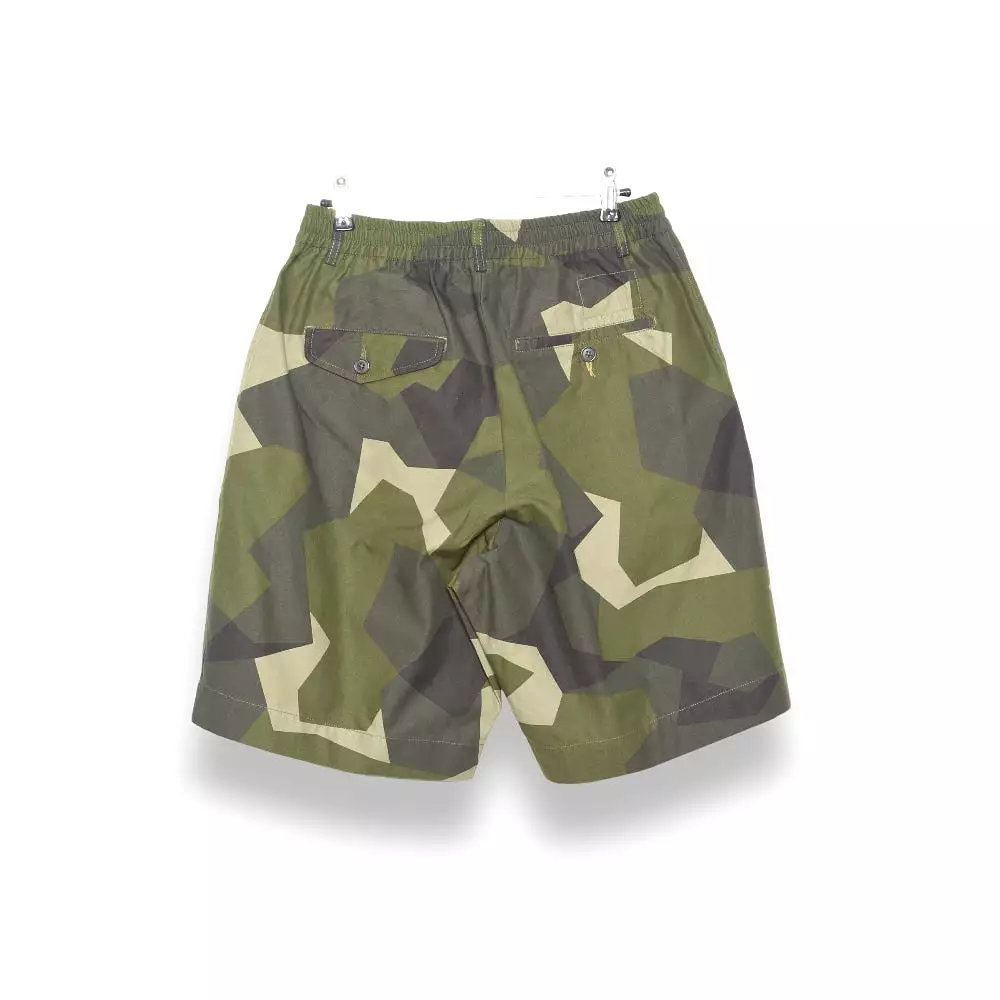 Universal Works Swedish Camo Print Track Shorts
