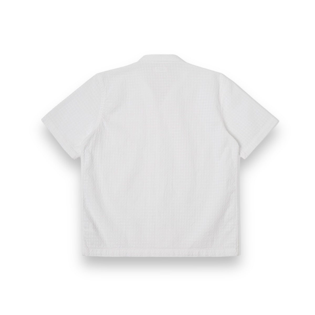 Universal Works white cotton Road Shirt 30650 delos