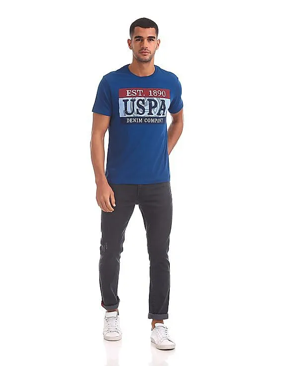 U.S. Polo Assn. Denim Co. Regular Fit Printed T-Shirt