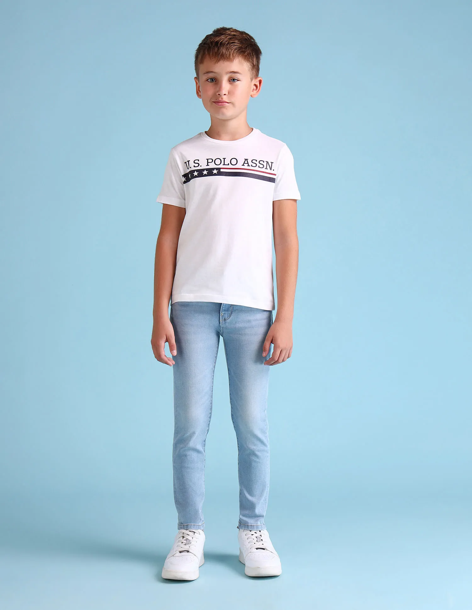 Boys Brand Printed T-Shirt from U.S. Polo Assn. Kids