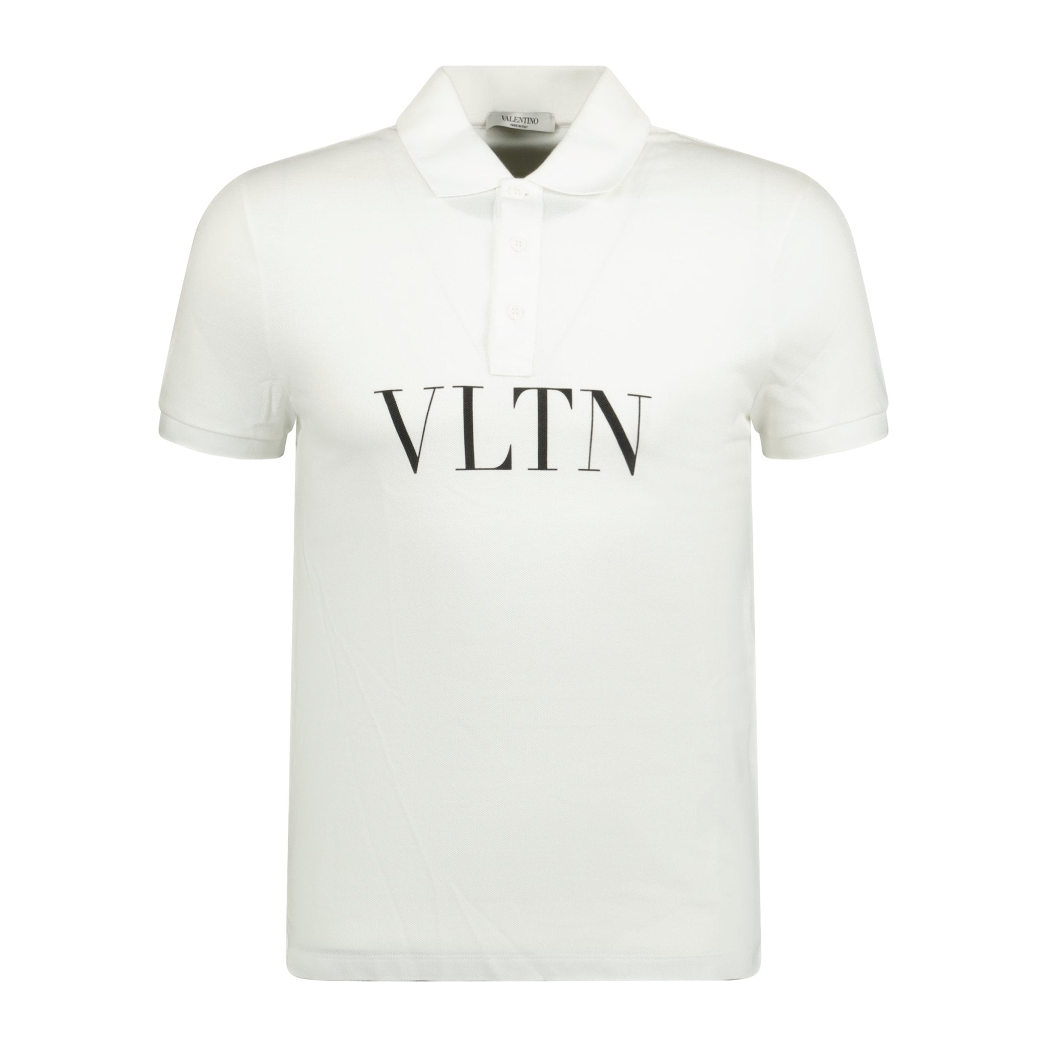 Valentino VLTN Logo Polo-Shirt - White