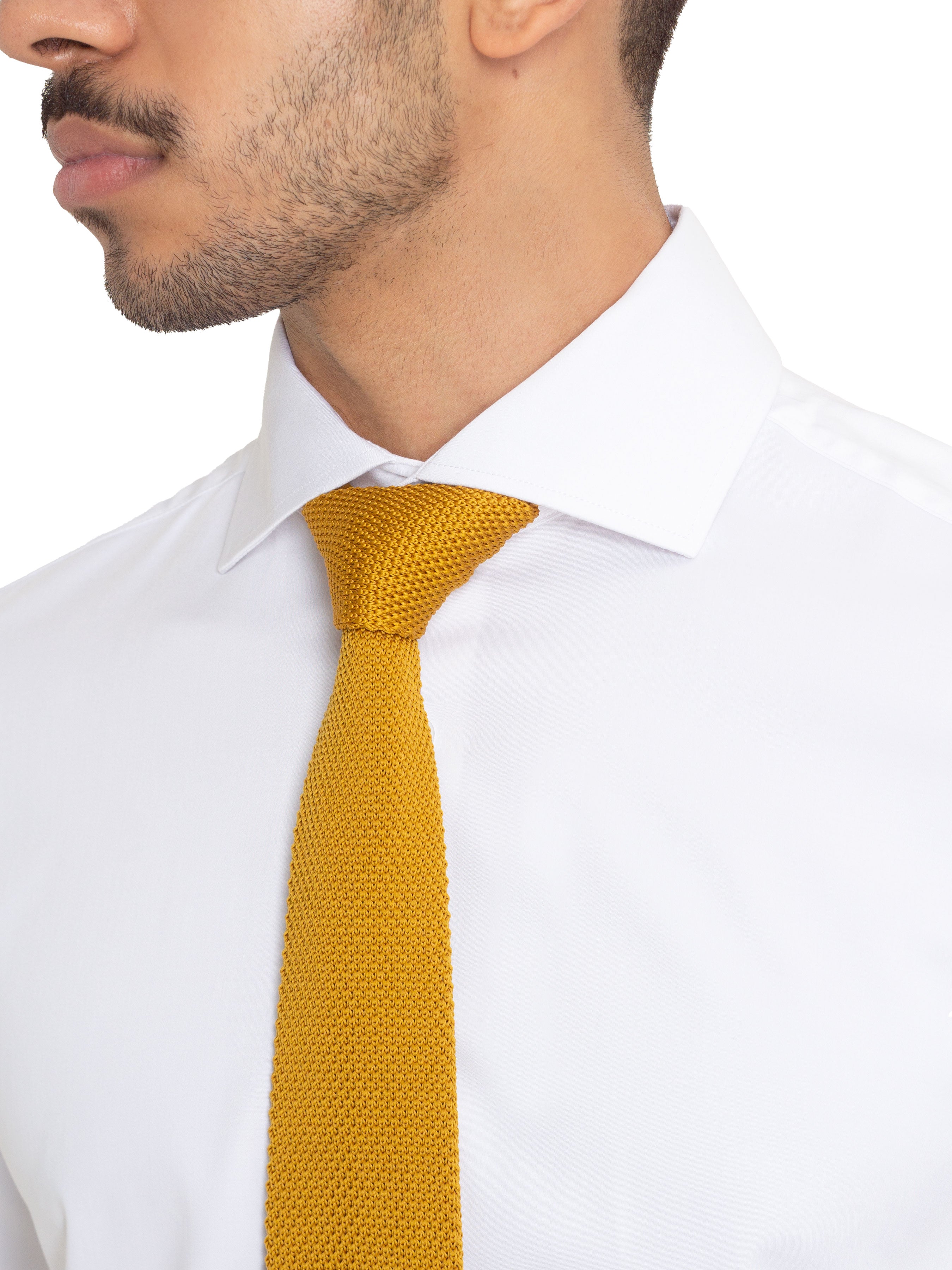 White formal shirt with Windsor collar