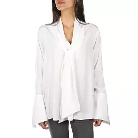 White Silk Shirt