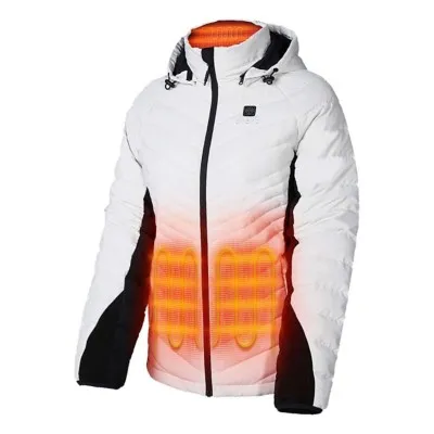 Ororo Heated Hooded Down Puffer Jacket for Women