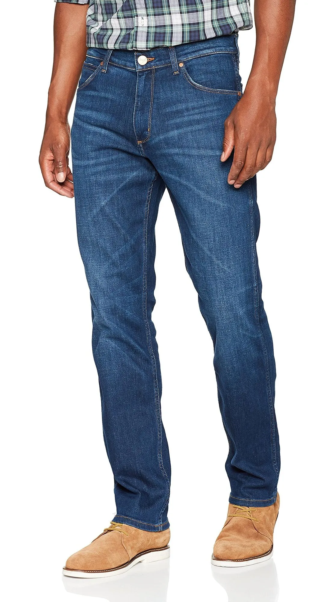 Wrangler Greensboro Modern Straight Denim Jeans For Real