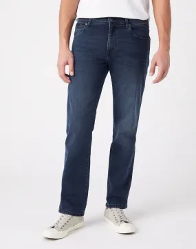 Wrangler Texas Slim Stretch Denim Jeans - Bruised River