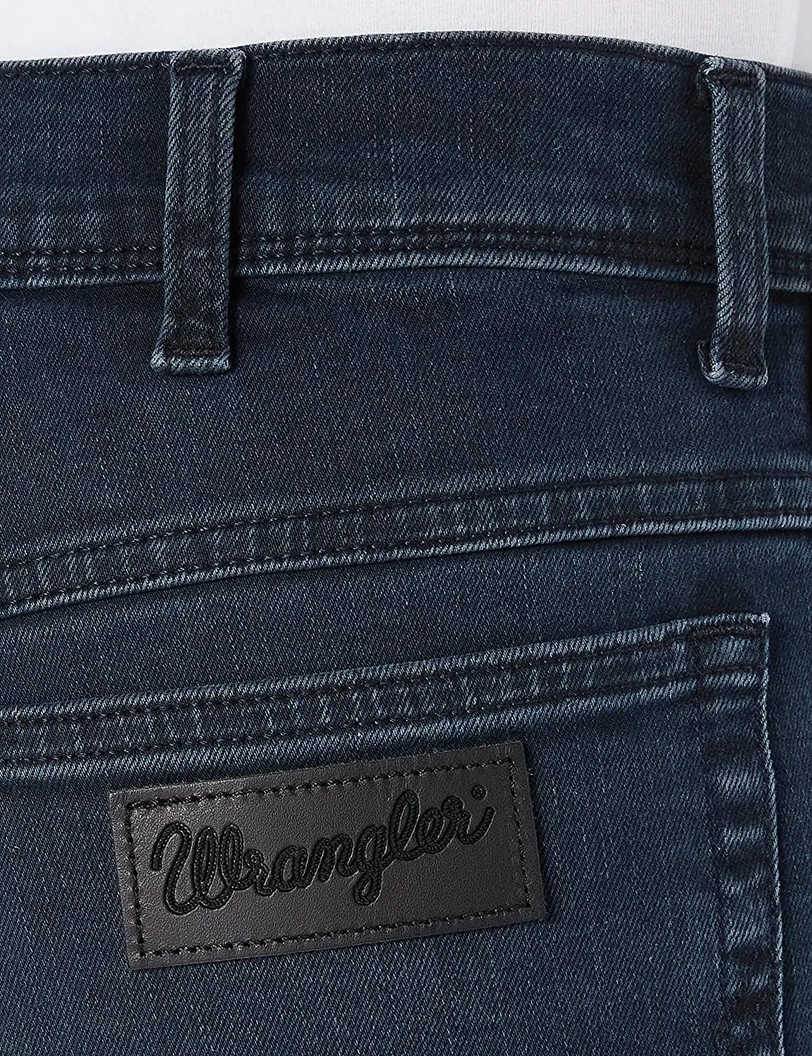 Wrangler Texas Slim Stretch Denim Jeans - Bruised River